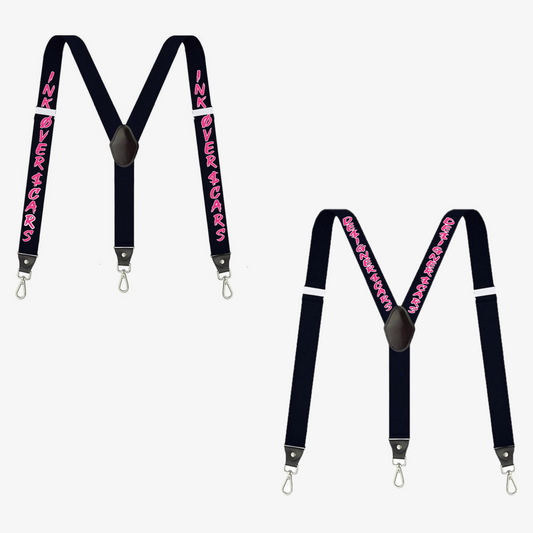 Ink Over Scars Suspenders