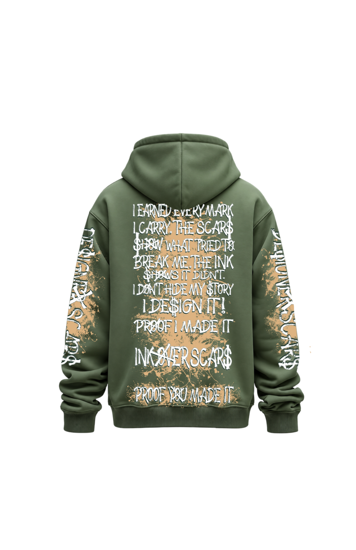 Battle worn green