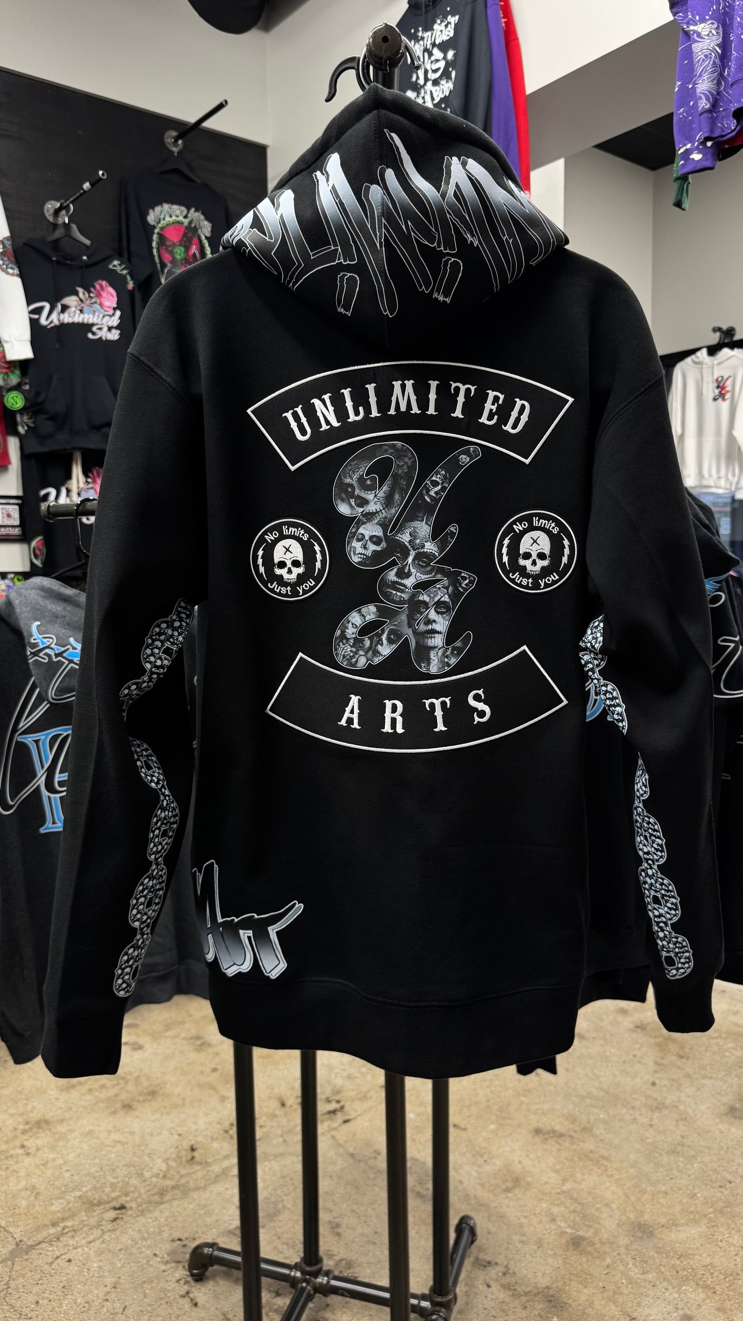 Exclusive hoodie