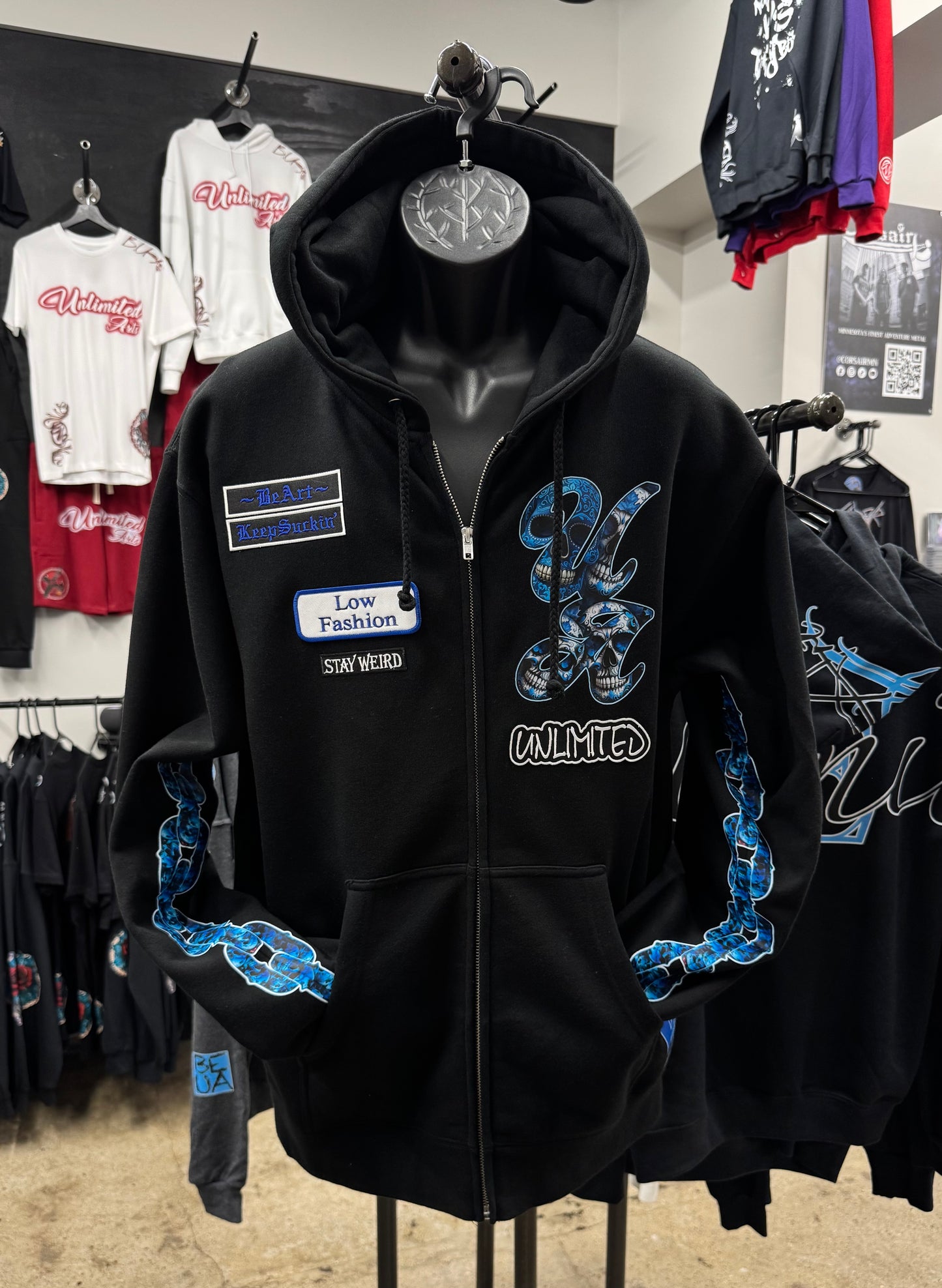 Exclusive hoodie