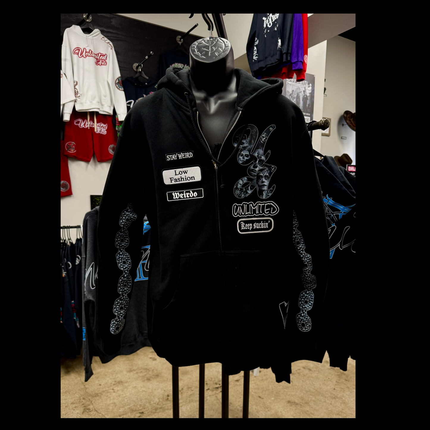 Exclusive hoodie