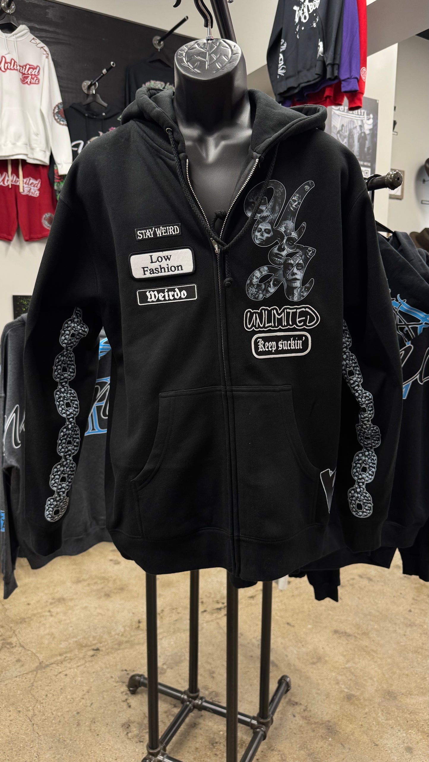 Exclusive hoodie