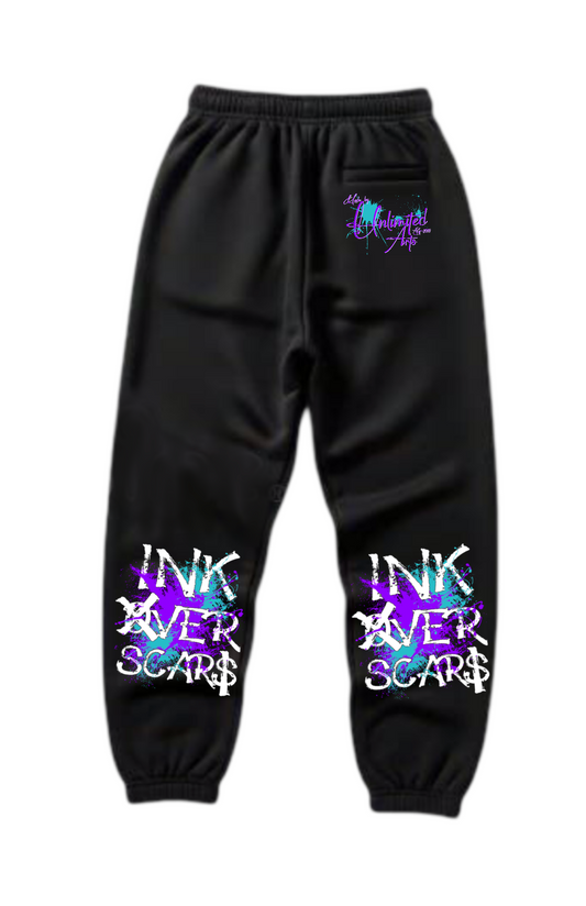 Ink Over Scars Suicide Awareness Sweatpants