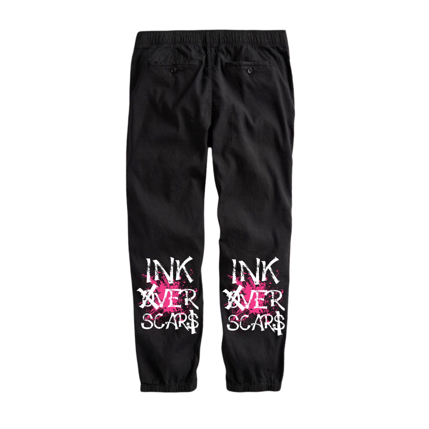 Ink Over Scars Joggers- Pink Edition