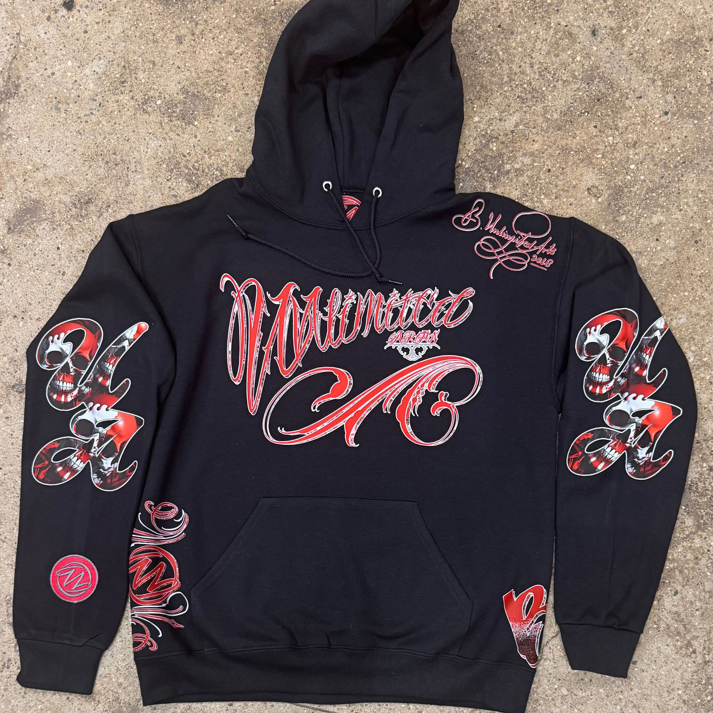 Blood Skull Hoodie