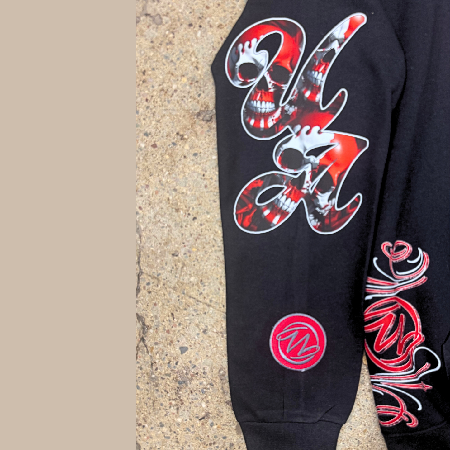 Blood Skull Hoodie