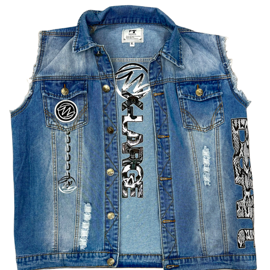 Dead Medusa Denim Vest