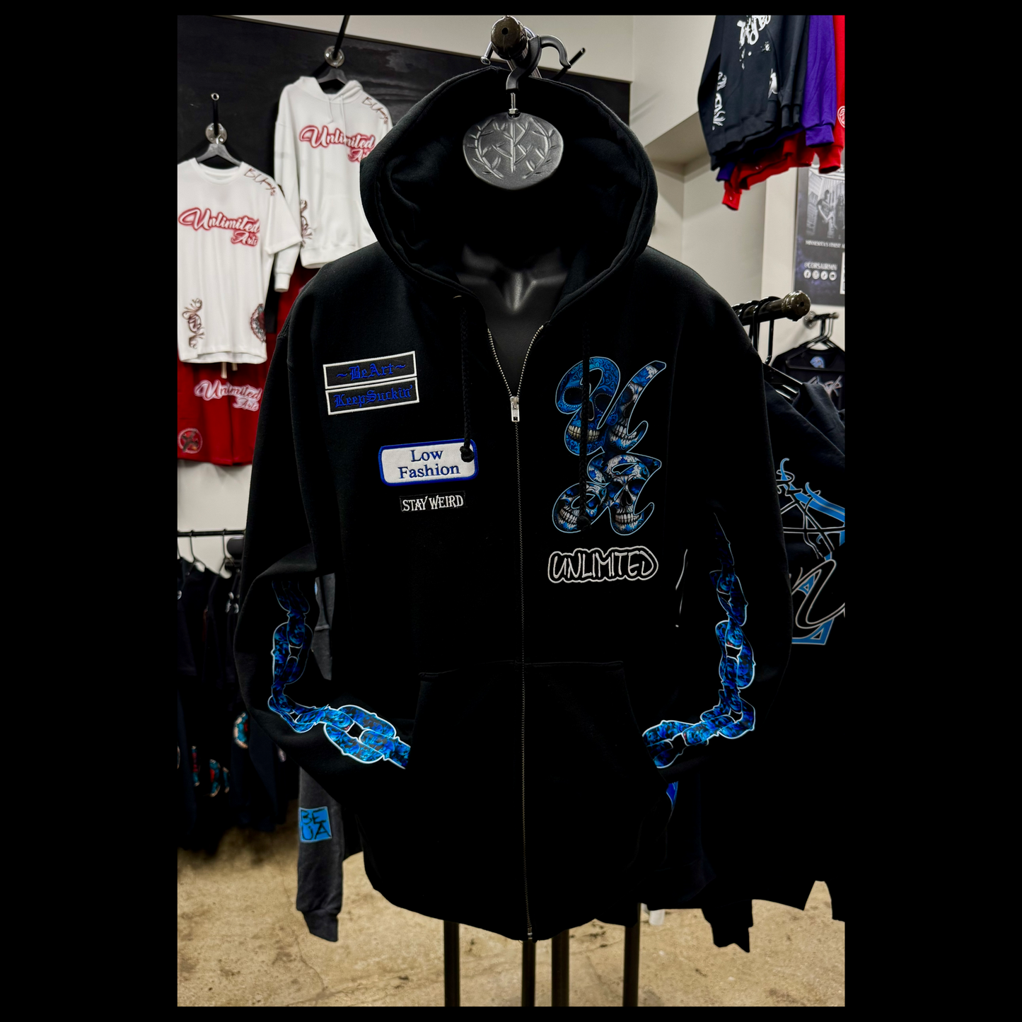 Exclusive hoodie