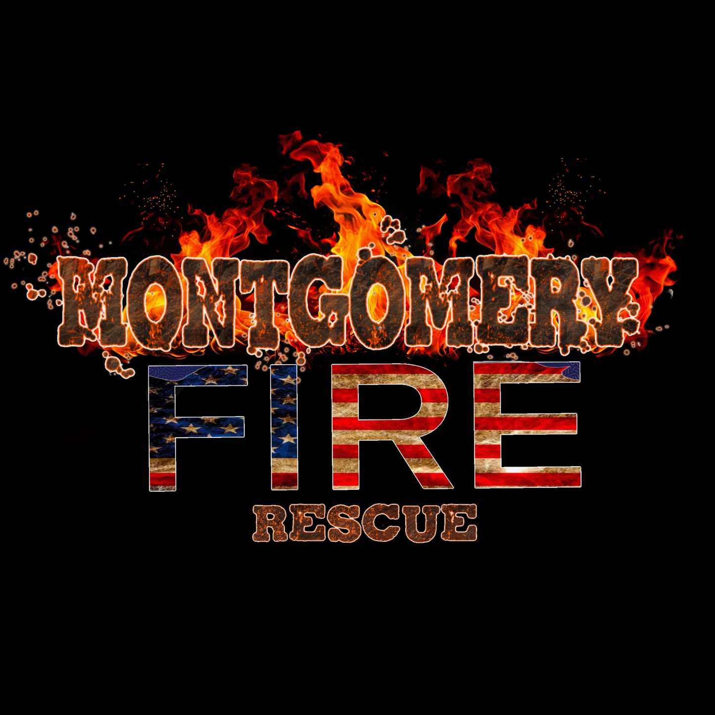 Fire Department Unisex Zip Up Hoodie