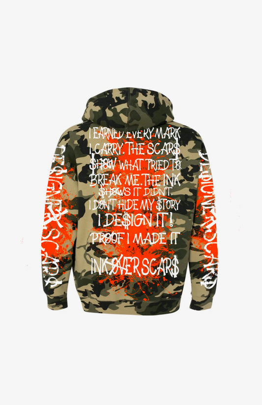 Ink Over Scars- camouflage edition