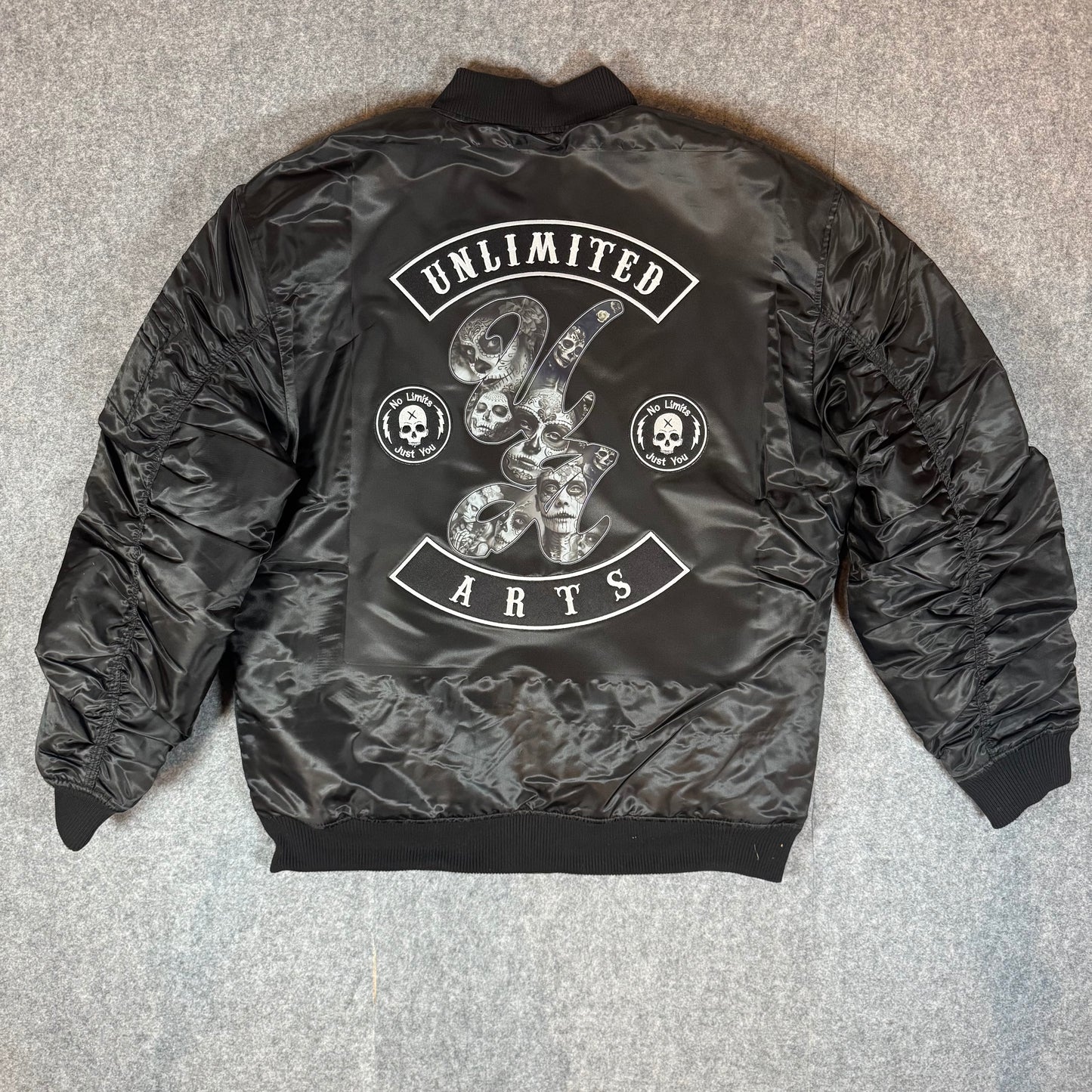 The Monochrome Bomber Jacket