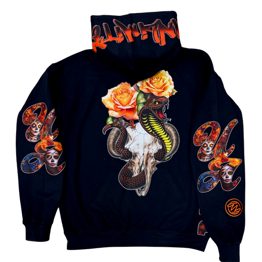 The Cobra Zip-Up Hoodie