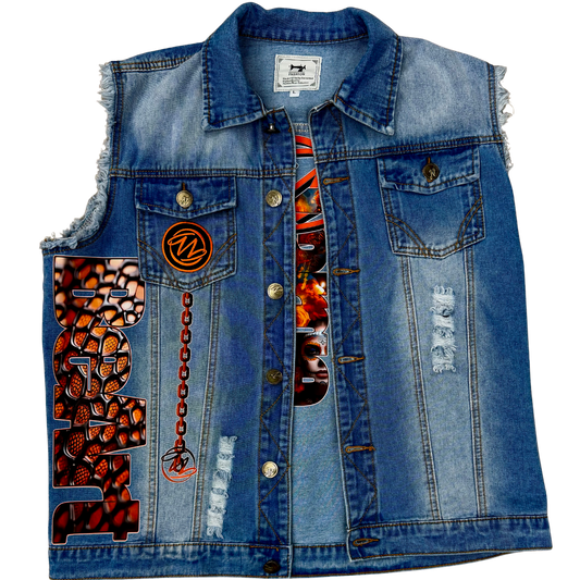 The Cobra Denim Vest
