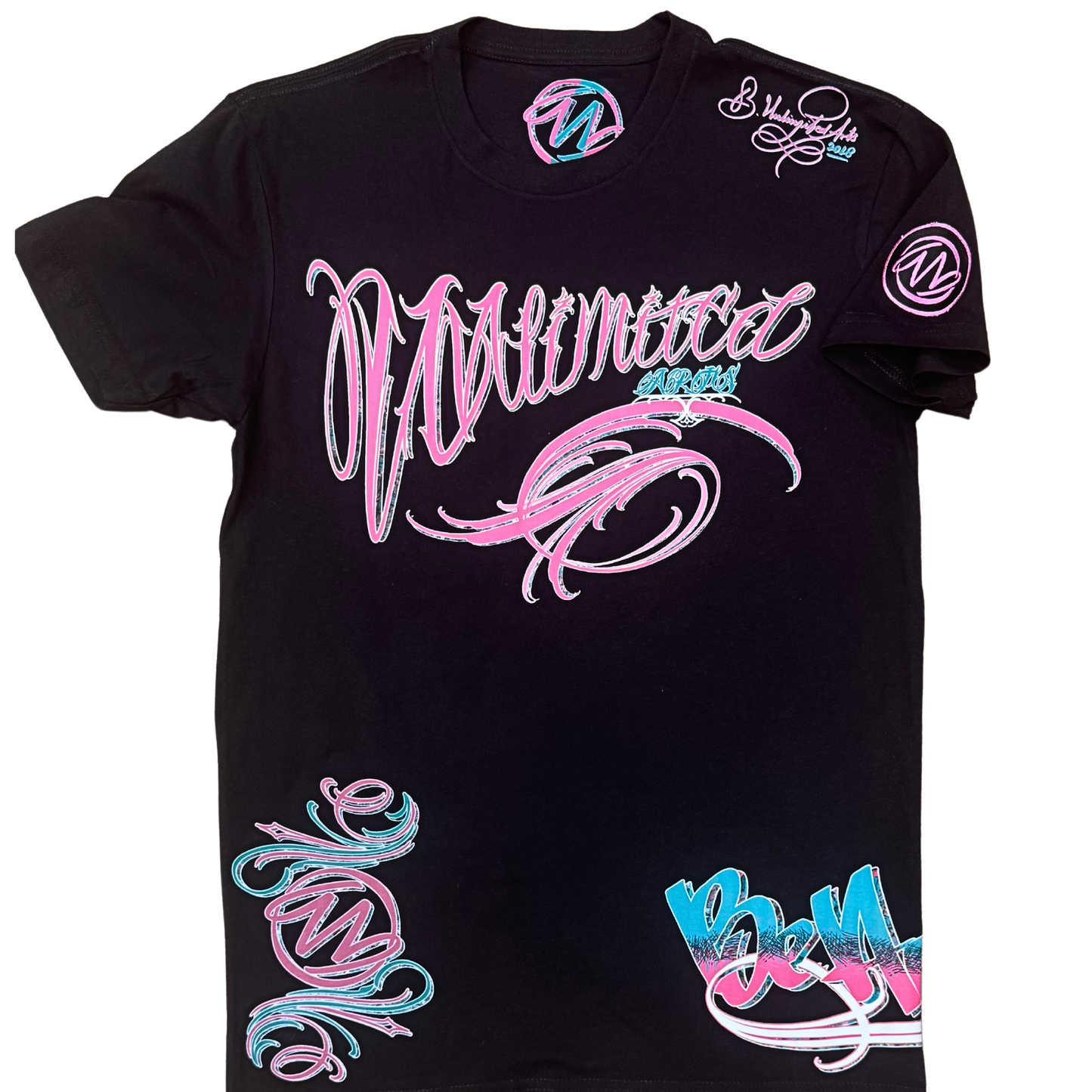 Underwater Pink Skull T-Shirt