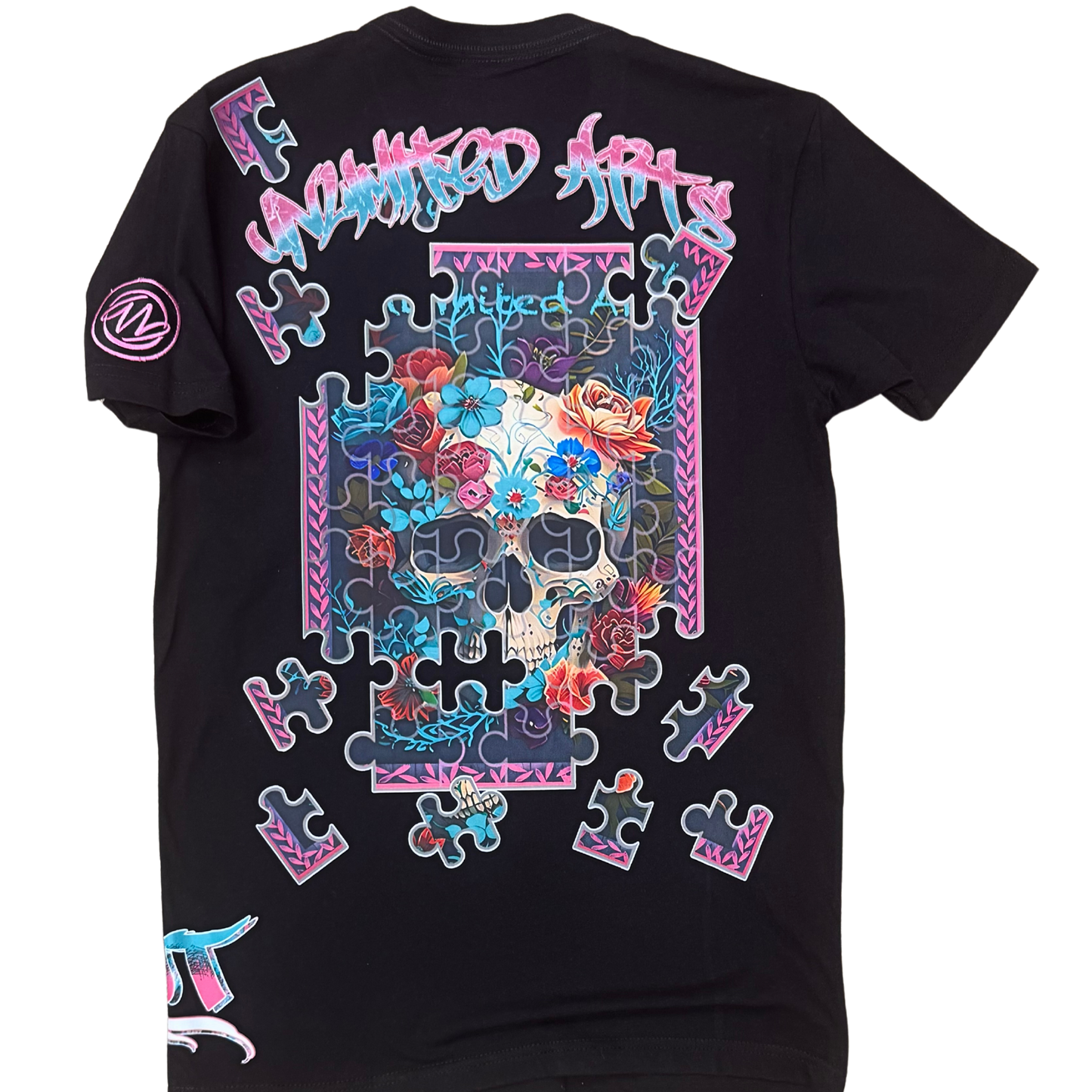 Underwater Pink Skull T-Shirt