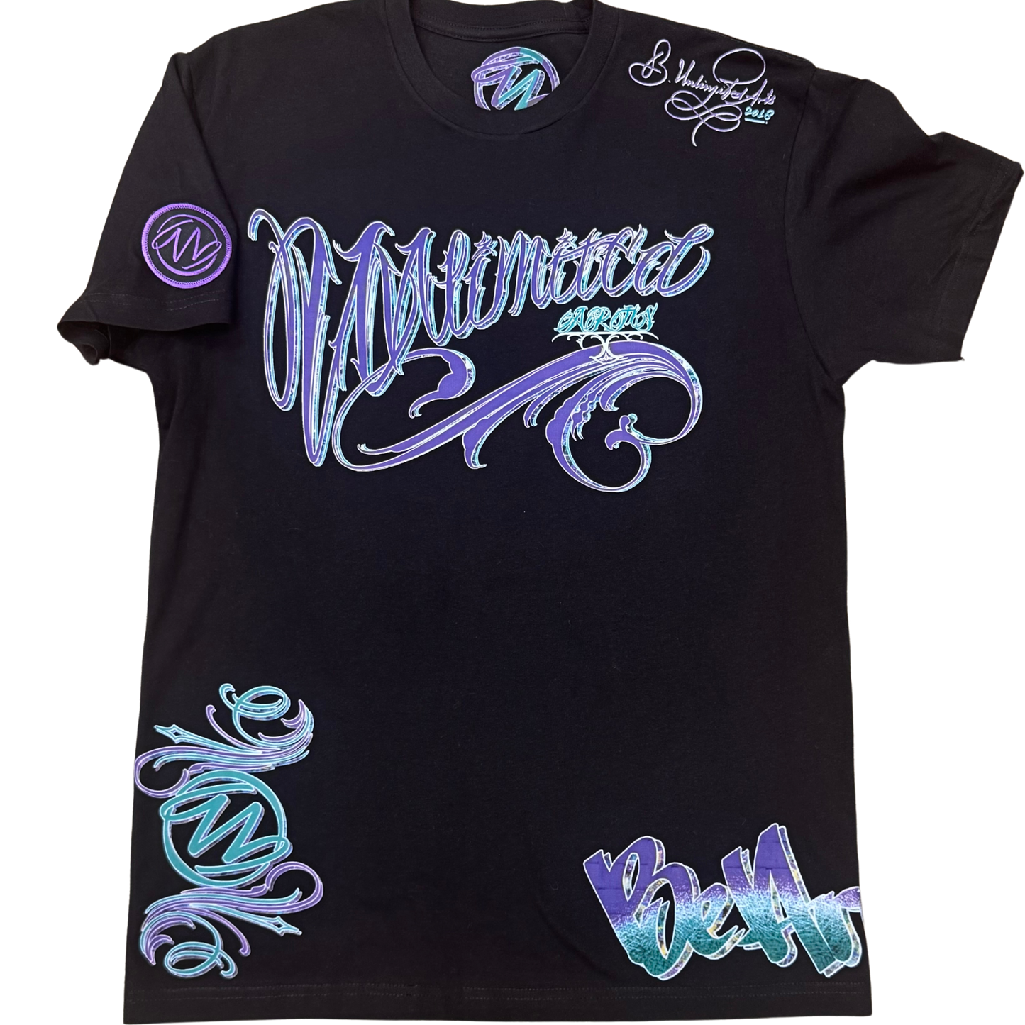 Purple Skull Puzzle T-Shirt
