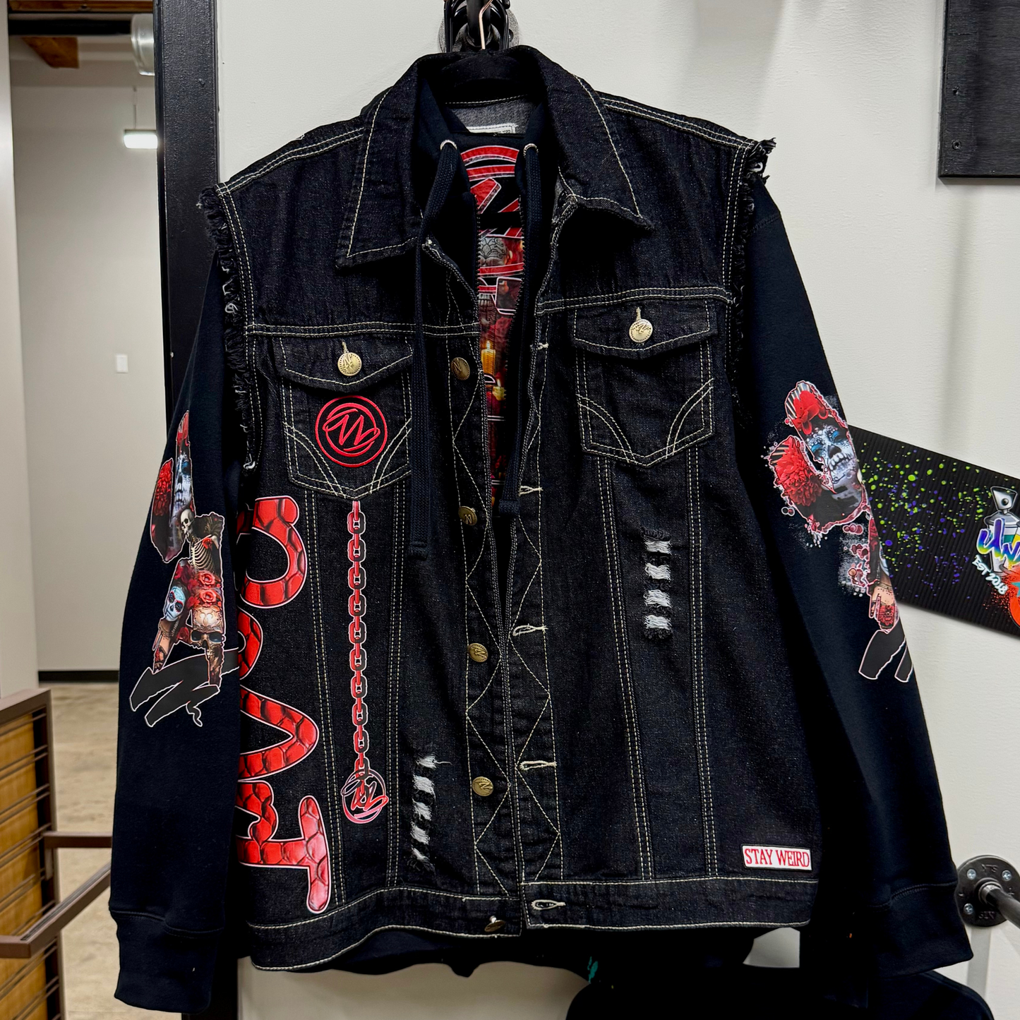 Roses are Red Zip-Up Hoodie