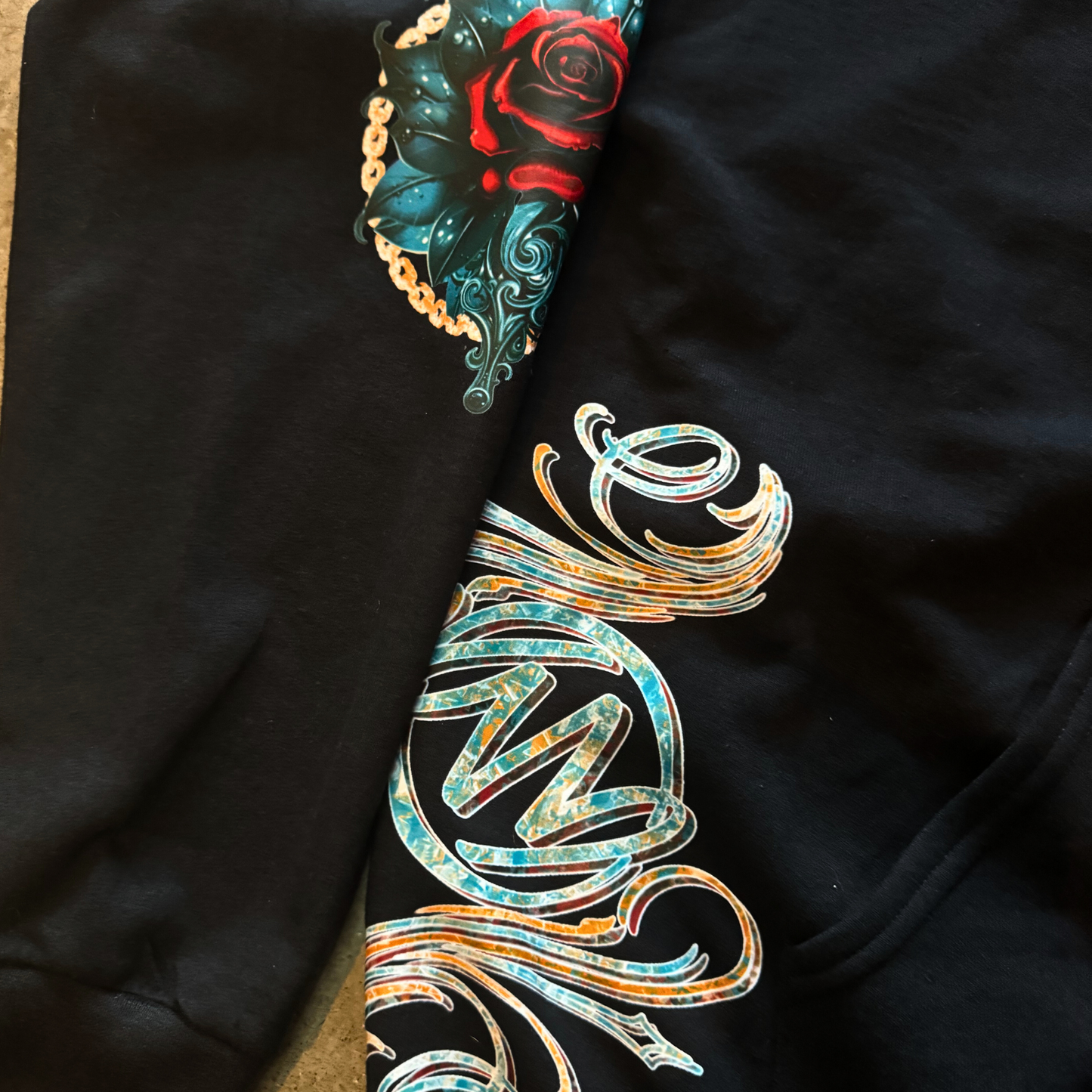 Santa Maria Unisex Pull Over Hoodie