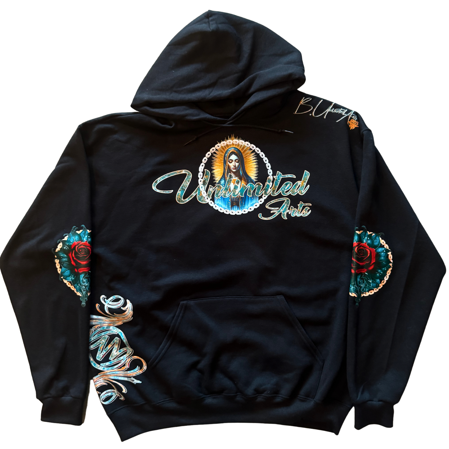 Santa Maria Unisex Pull Over Hoodie