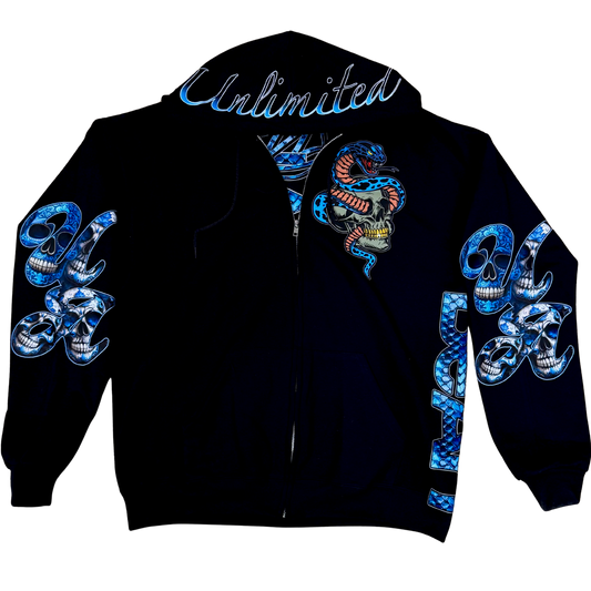 Year of the Snake Zip-Up Hoodie