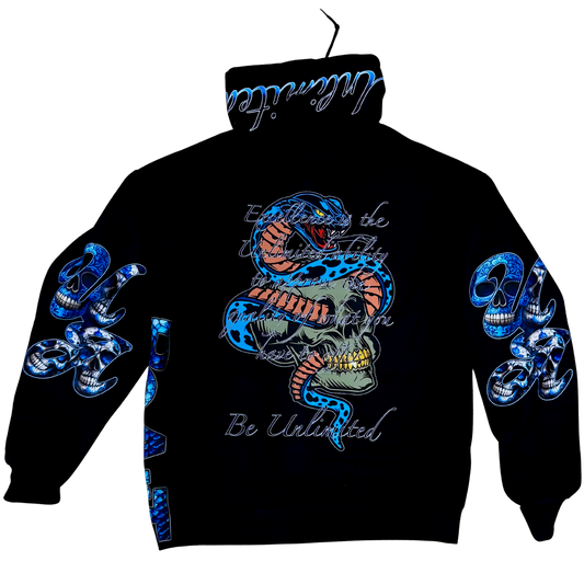 Year of the Snake Zip-Up Hoodie