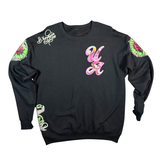 Unlimited Arts BeArt Blossom Crewneck Sweatshirt