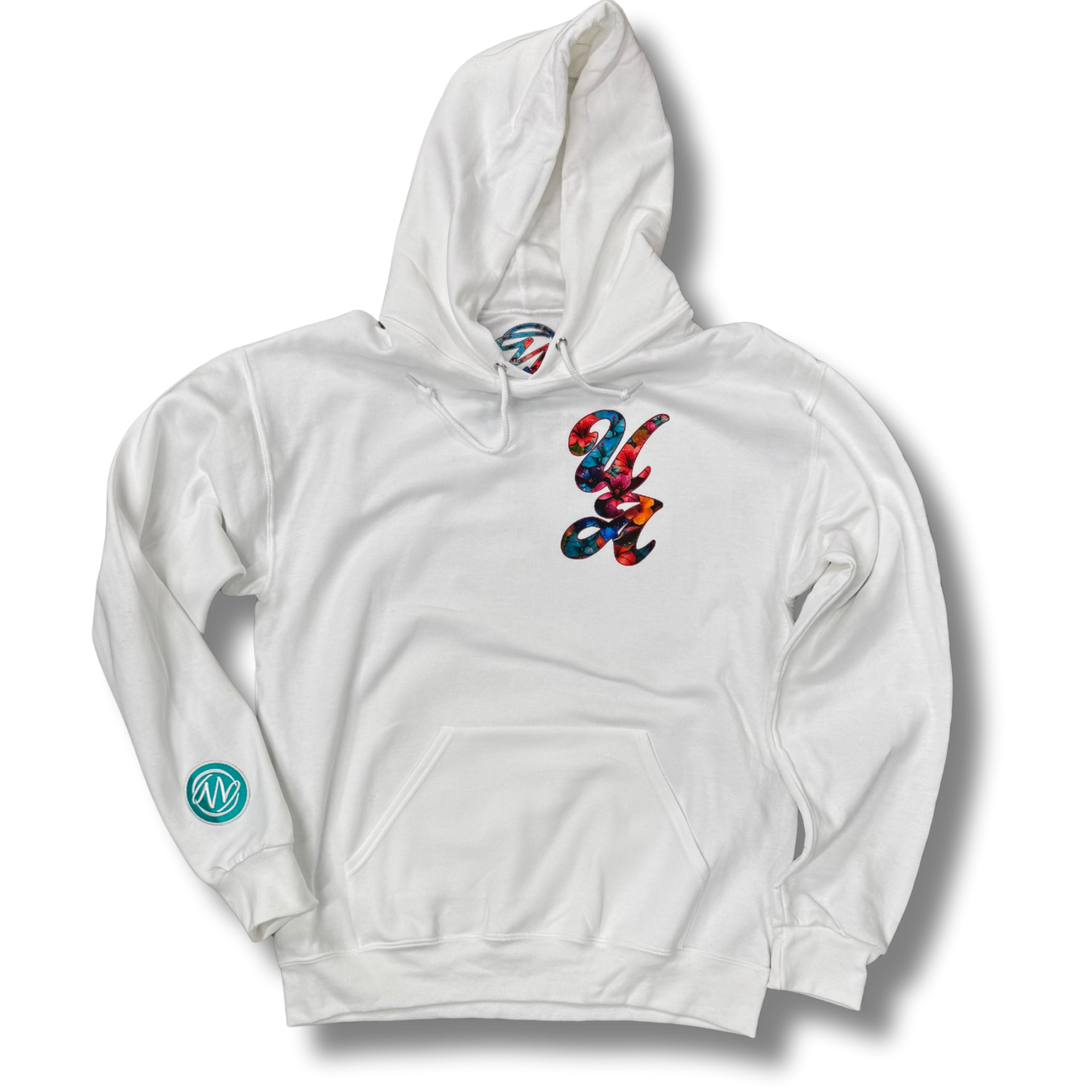 Waterdrop Heat White Unisex Pullover Hoodie