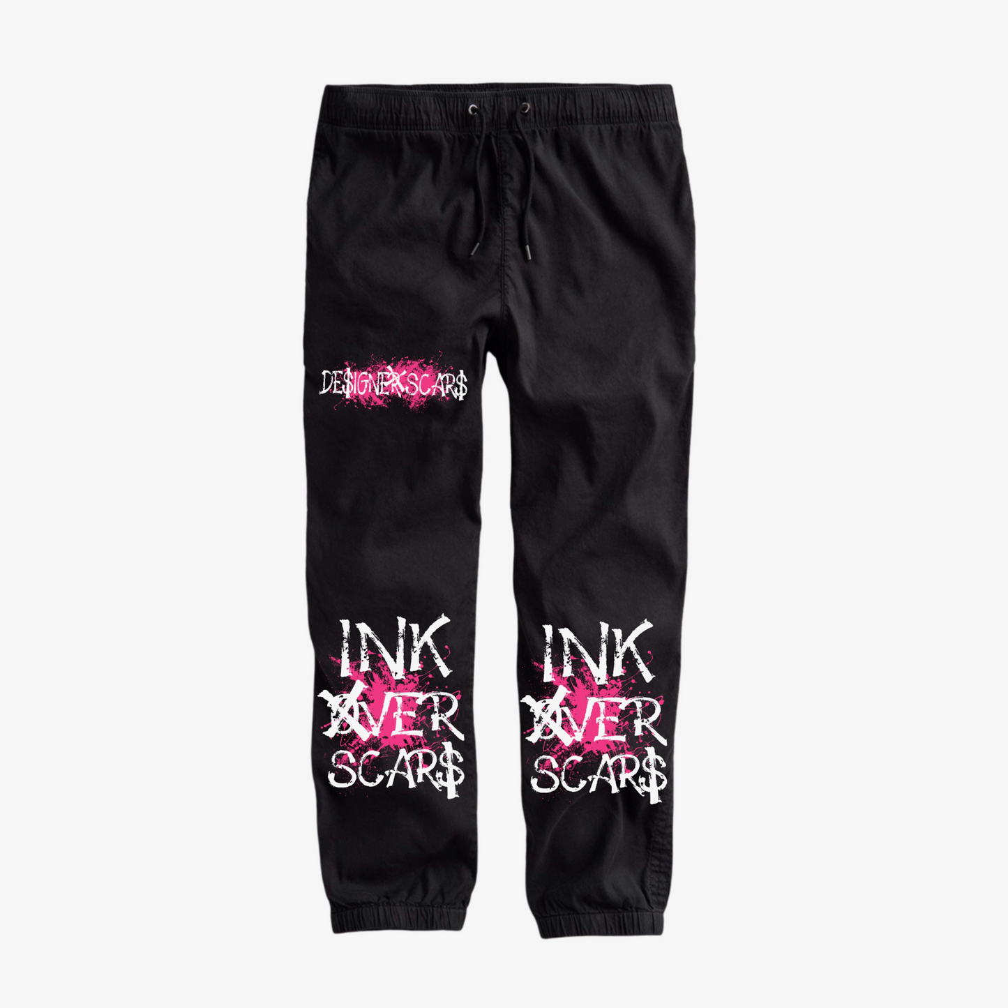 Ink Over Scars Joggers- Pink Edition