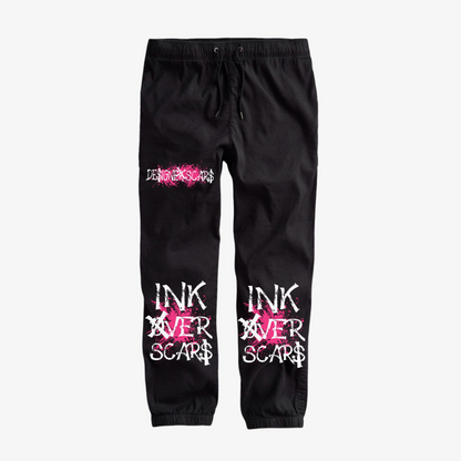 Ink Over Scars Joggers- Pink Edition