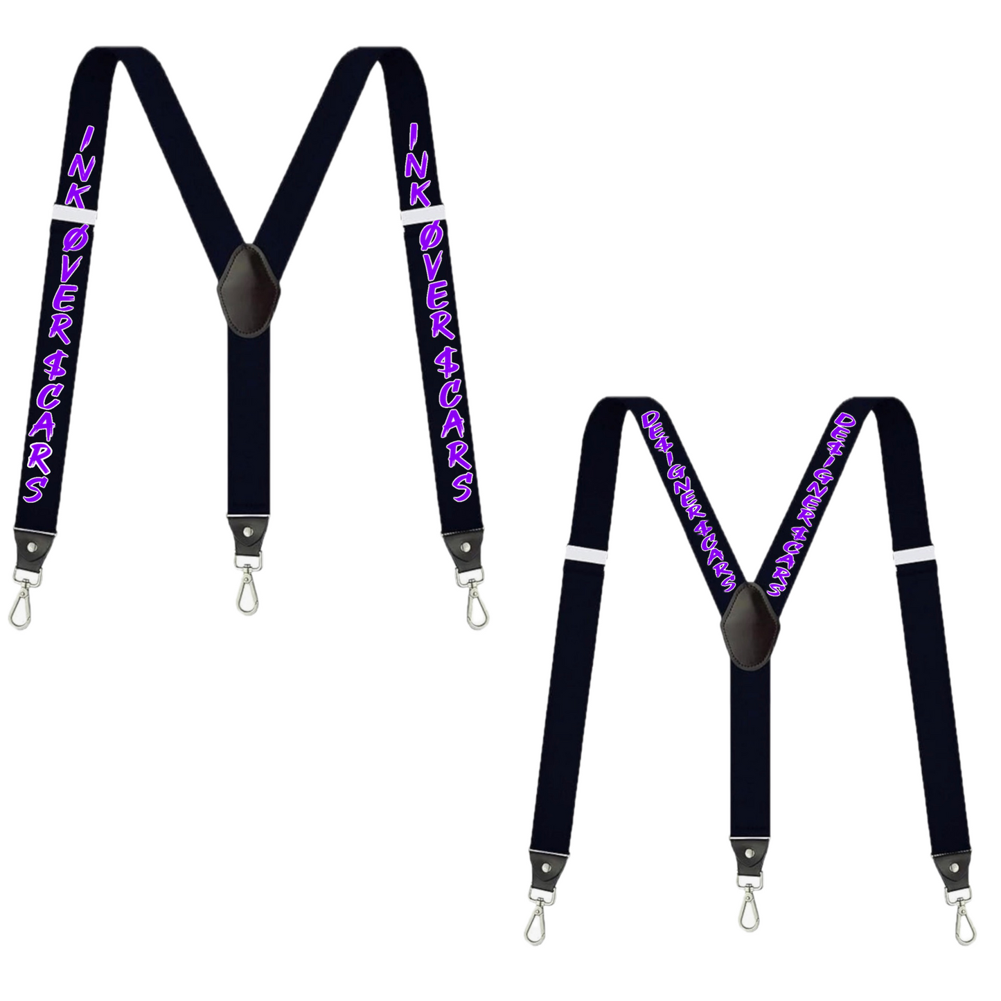 Ink Over Scars Suspenders