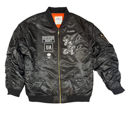 The Monochrome Bomber Jacket