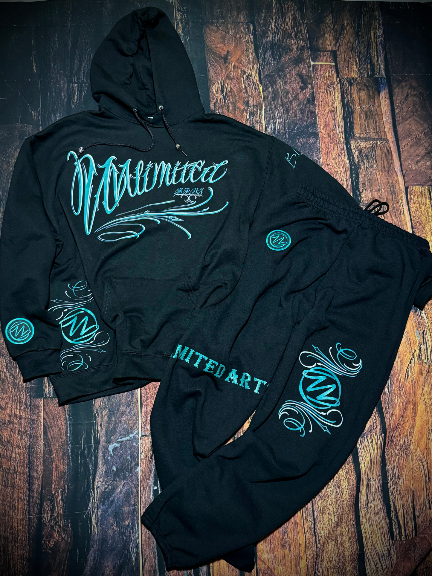 Unlimited Arts Lounge Wear Set- Hoodie and Sweat Pants