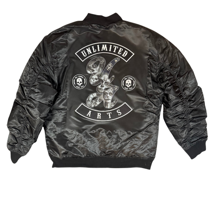 The Monochrome Bomber Jacket