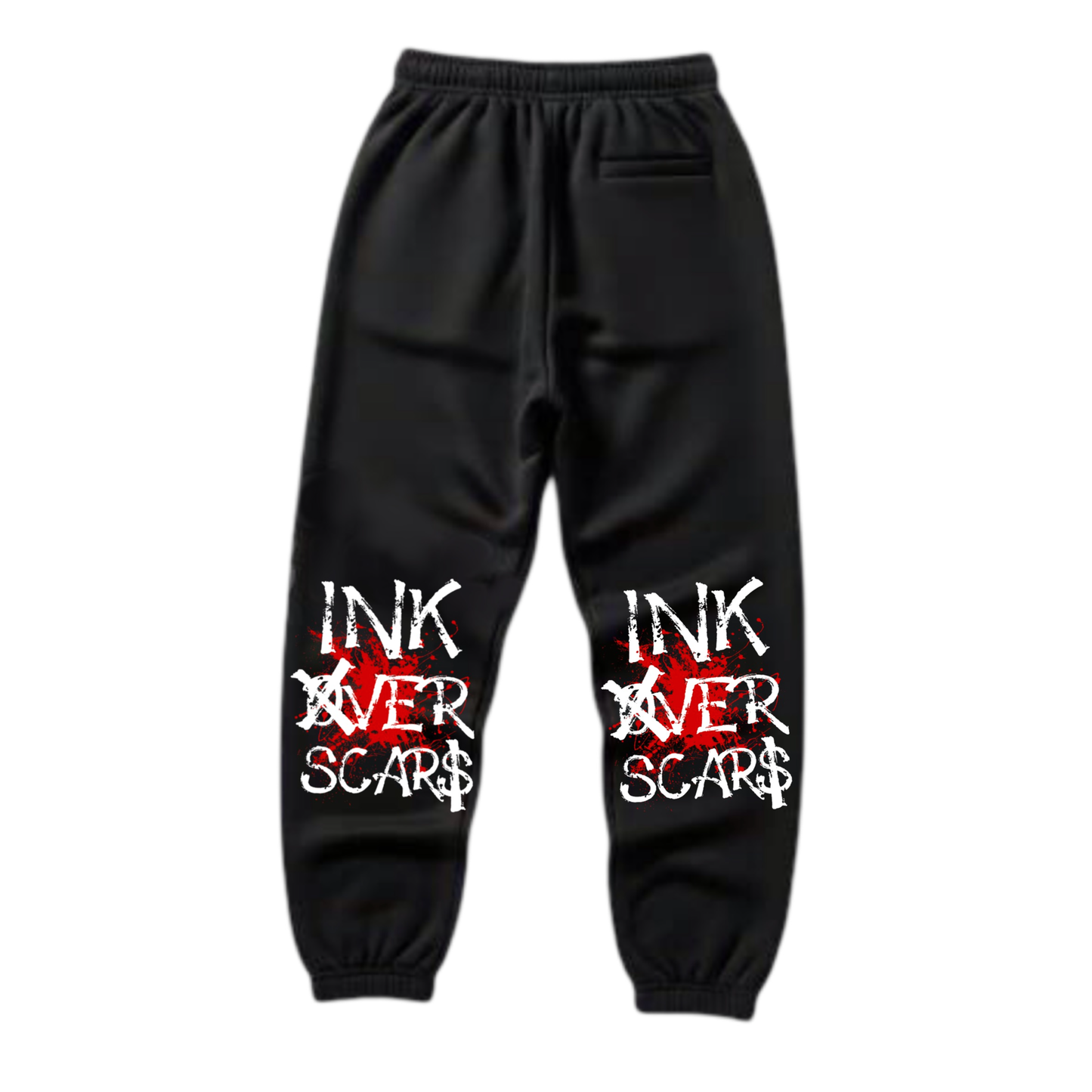 Ink over Scars red sweatpants edition