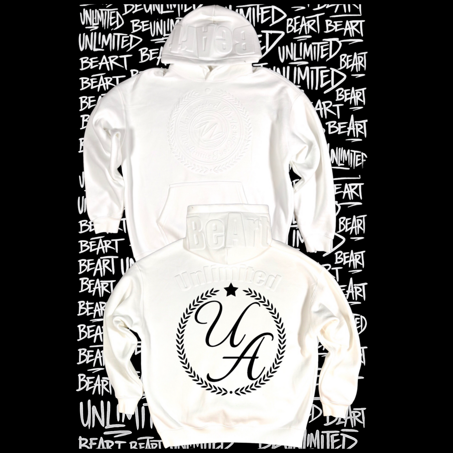 EmBOSSed Essentials Pullover Hoodie- Multiple Colors