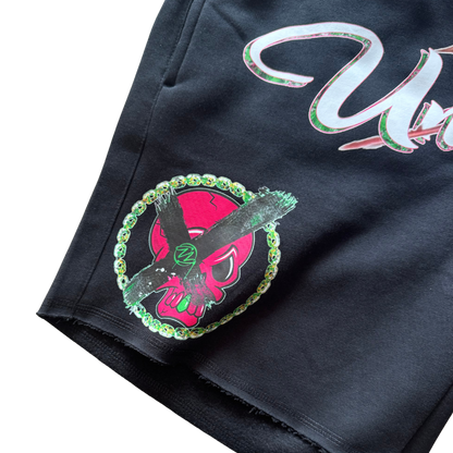 Bonez 'N Blossoms Sweat Shorts