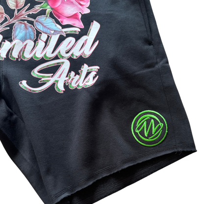 Bonez 'N Blossoms Sweat Shorts