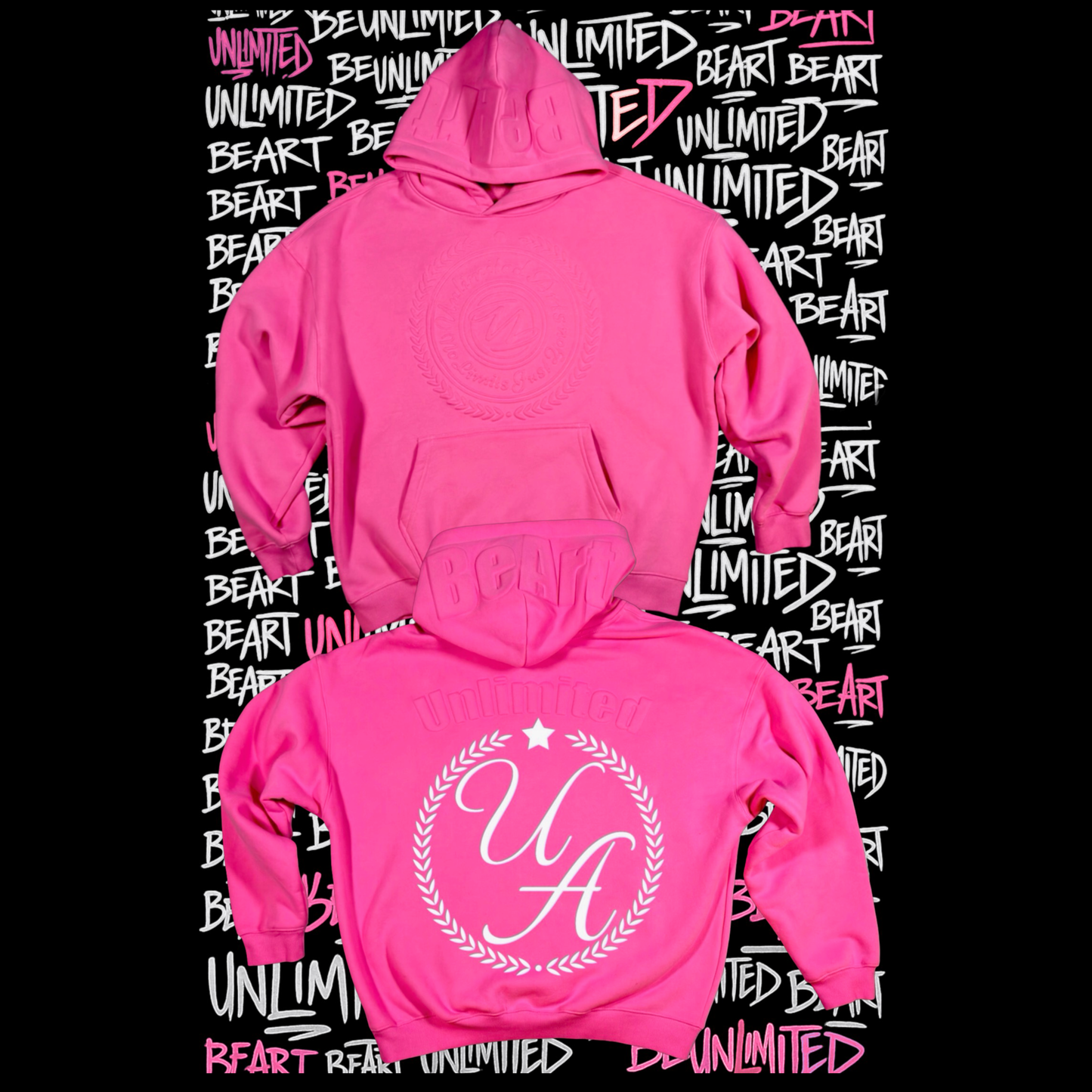 EmBOSSed Essentials Pullover Hoodie- Multiple Colors