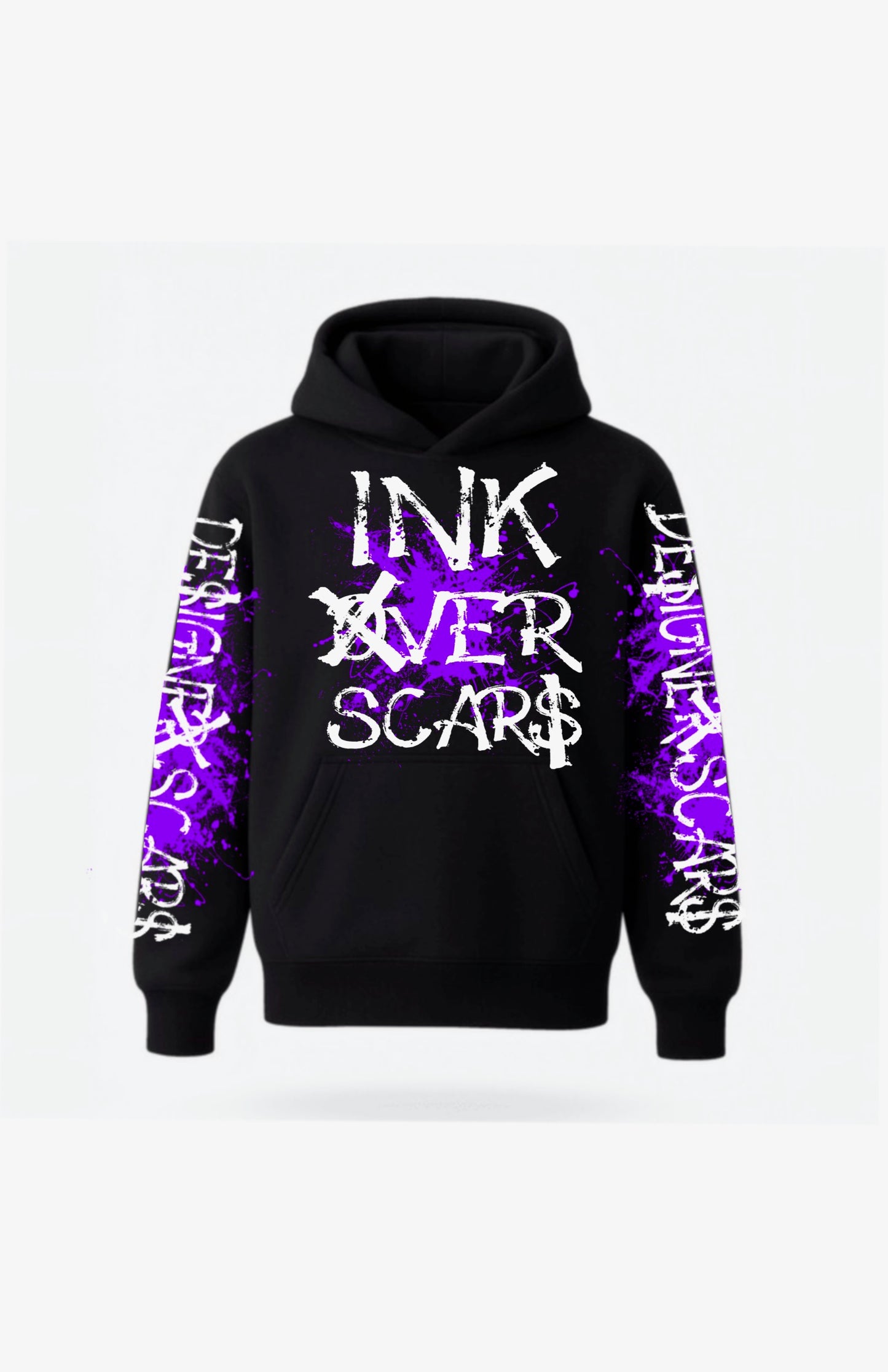 Ink over scars purple edition