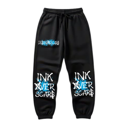 Ink over Scar Blue sweatpants Edition