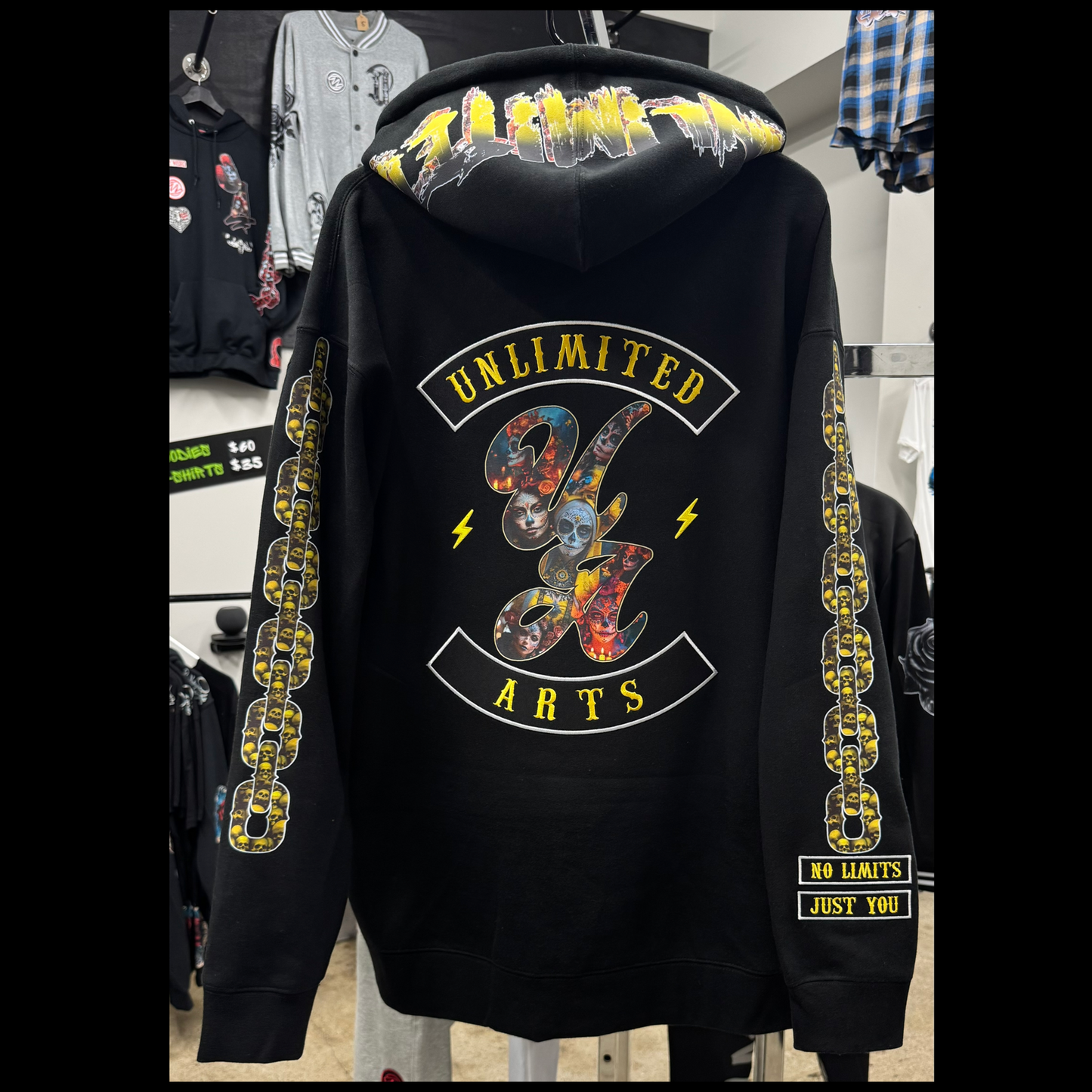 Exclusive hoodie