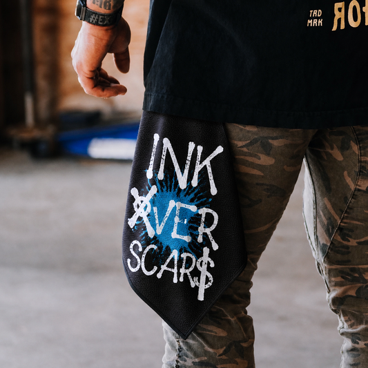 Ink Over Scars Pocket Rag