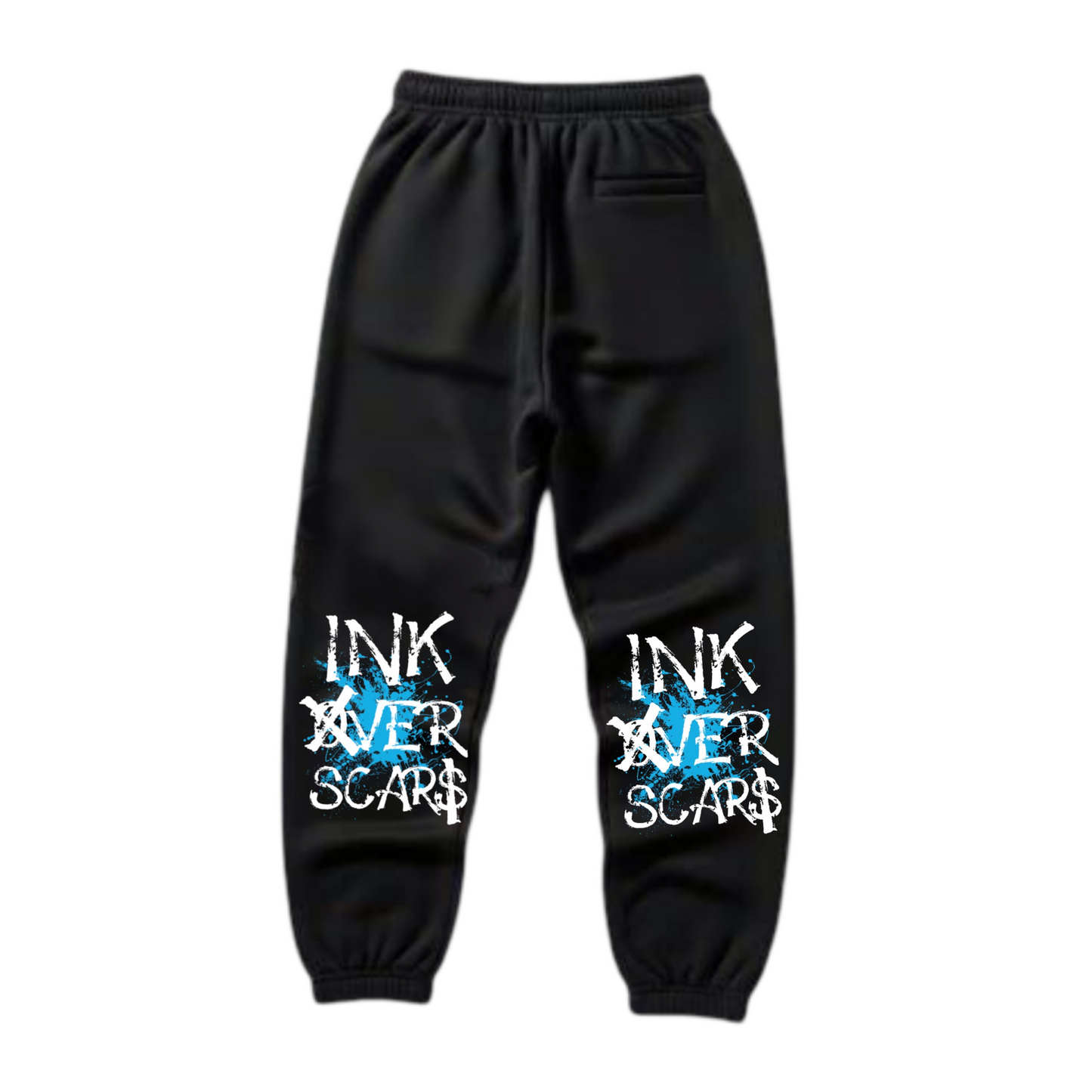 Ink over Scar Blue sweatpants Edition