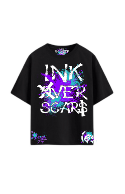 Ink Over Scars Suicide Awareness Oversized Tee