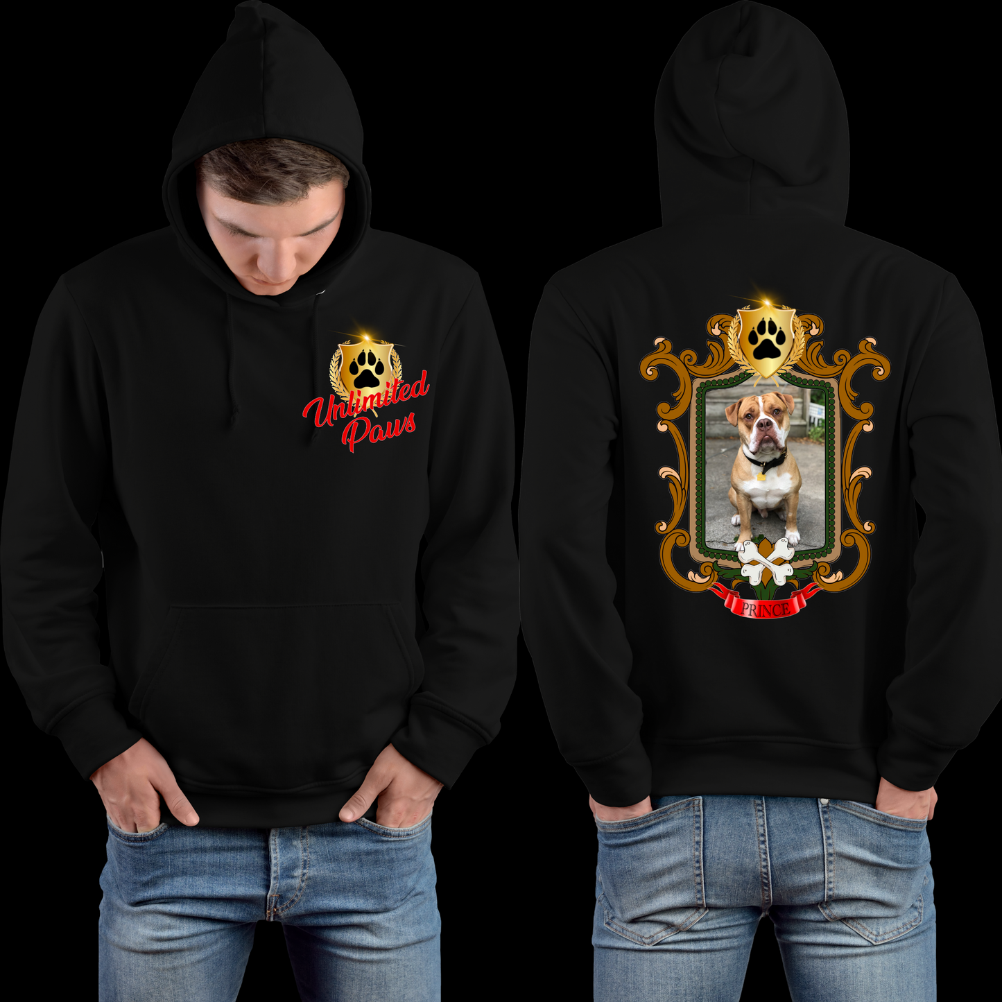 Unlimited Paws Custom Hoodie