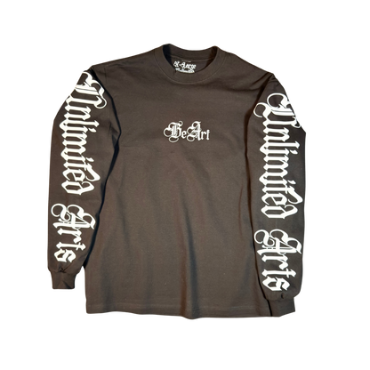 Weapons of Art Heavyweight Long Sleeve Oversized Tee