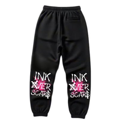 Ink Over Scars Sweatpants- Pink Edition