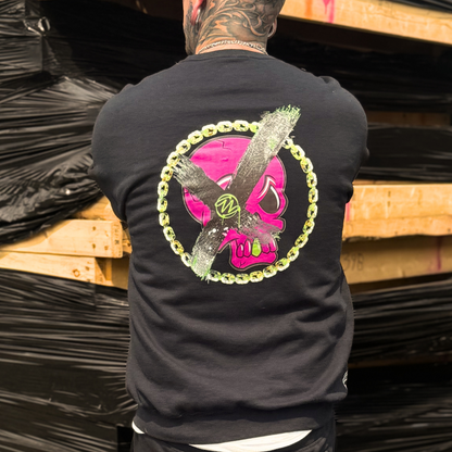 Bonez 'N Blossoms Unisex Crewneck Sweatshirt