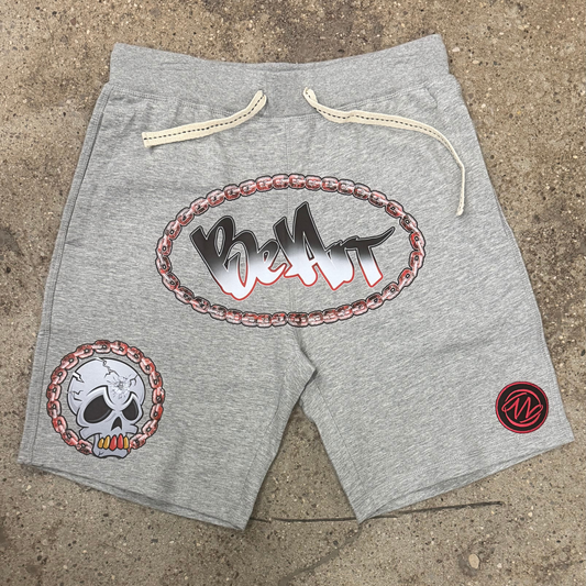 BeArt Gray Sweat Shorts