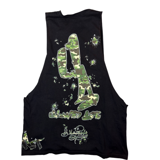 Unlimited Arts Camo Sleeveless Tee
